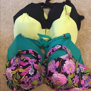 Victoria Secret 34ddd bikini top lot